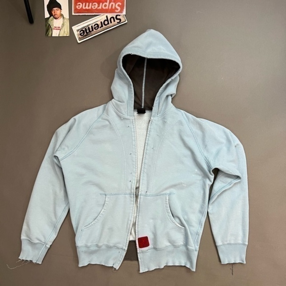Vintage DIESEL Terrycloth Zip Up Hoodie